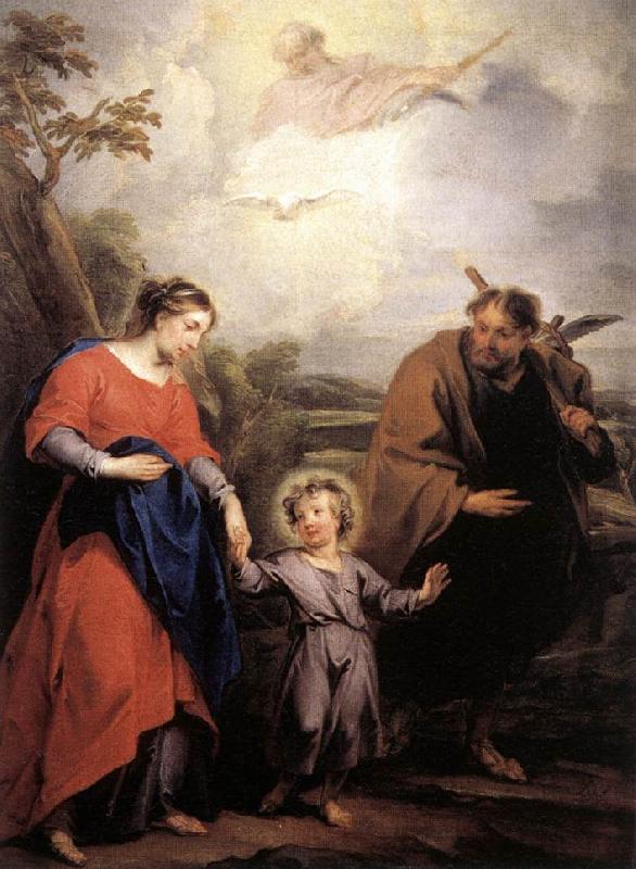 WIT, Jacob de Holy Family and Trinity oil painting picture